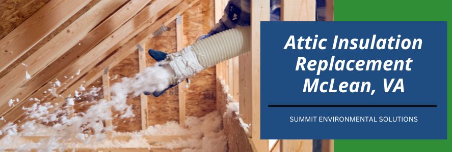 mclean attic insulation replacement